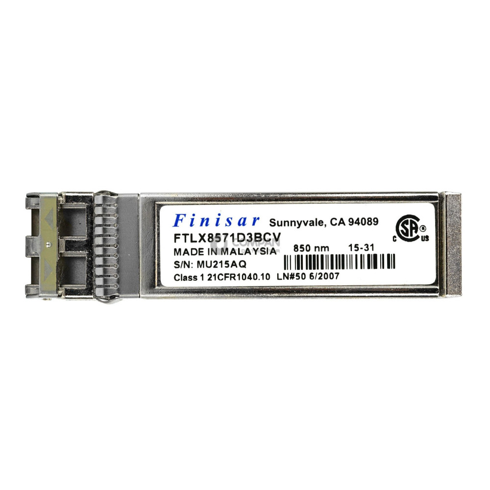 FTLX8571D3BCV FINISAR 10GB SFP+ 850NM OPTICAL TRANSCEIVER